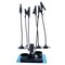 6 Station Airbrush Holder with Air Manifold - Holds 8 Airbrushes with Regulated Air Flow Control - Airbrush Stand for Artists and Modelers